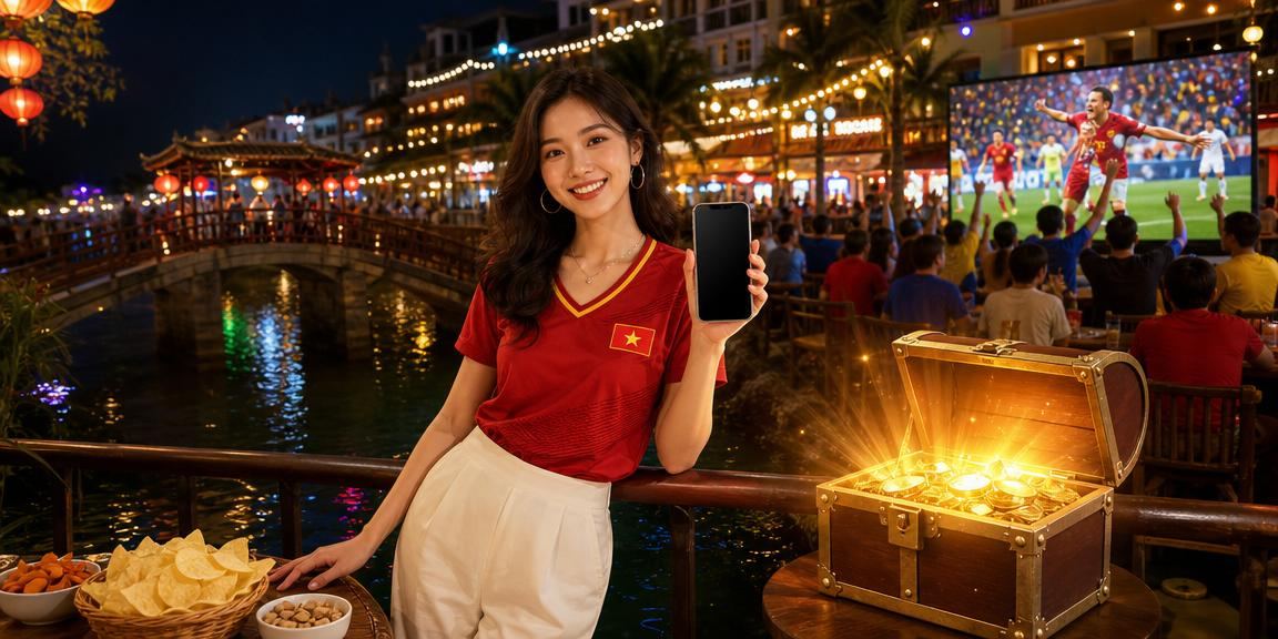 Người dùng tại Phú Quốc đăng ký tài khoản để nhận thưởng chào mừng trực tuyến